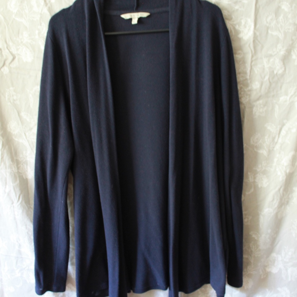 41 Hawthorn / navy cardigan / size XL